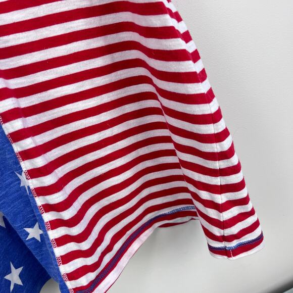 Cat & Jack Stars and Stripes Tank Top Large 10-12 - Picture 3 of 6